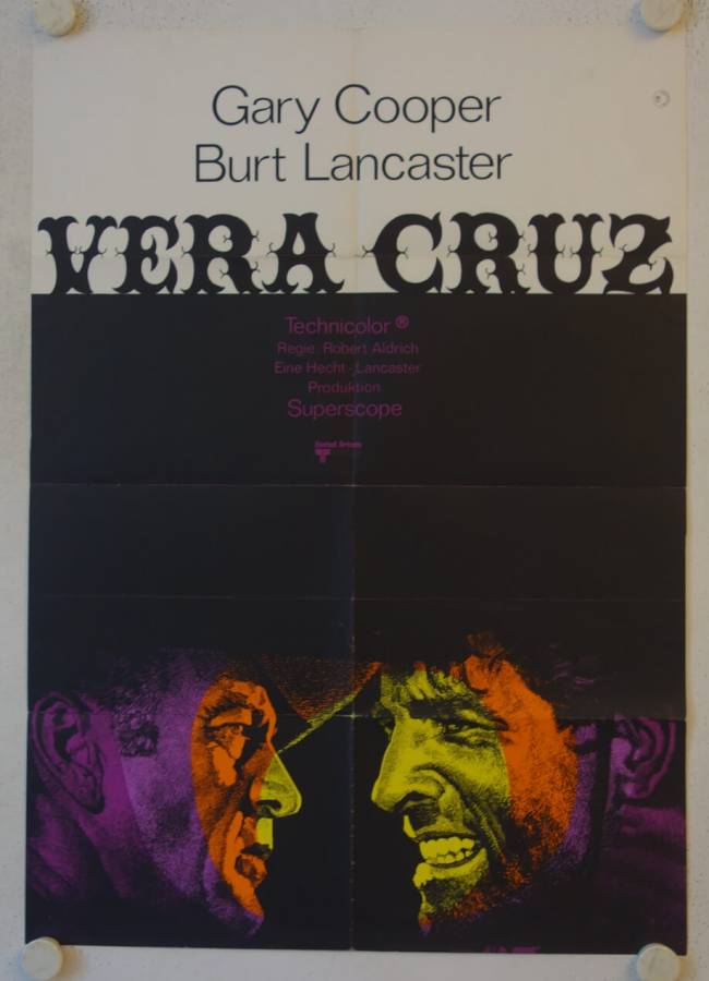 Vera Cruz re-release german movie poster